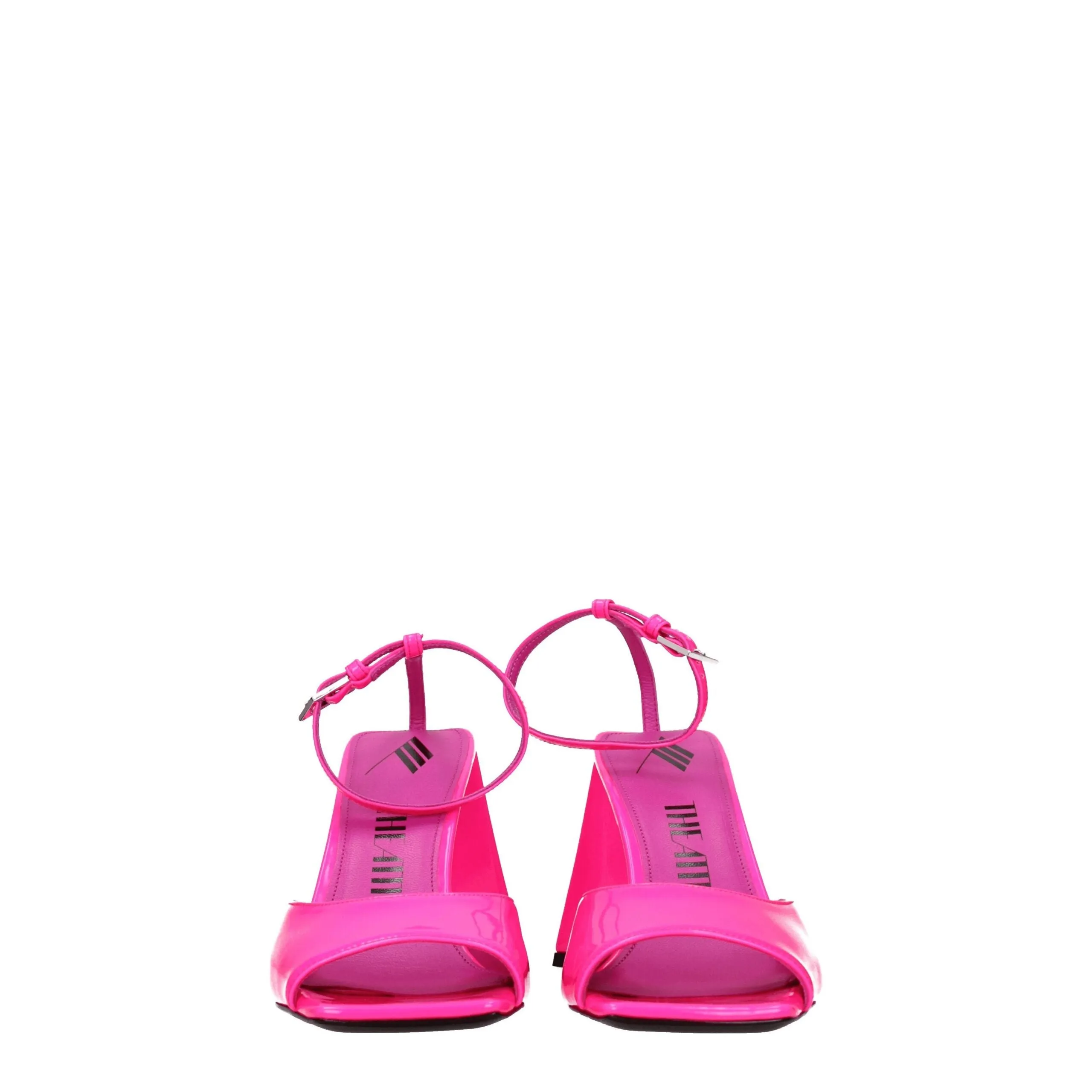 The Attico Pink Leather Stiletto Heel Sandals sold by Siebentaschen product image thumbnail 3