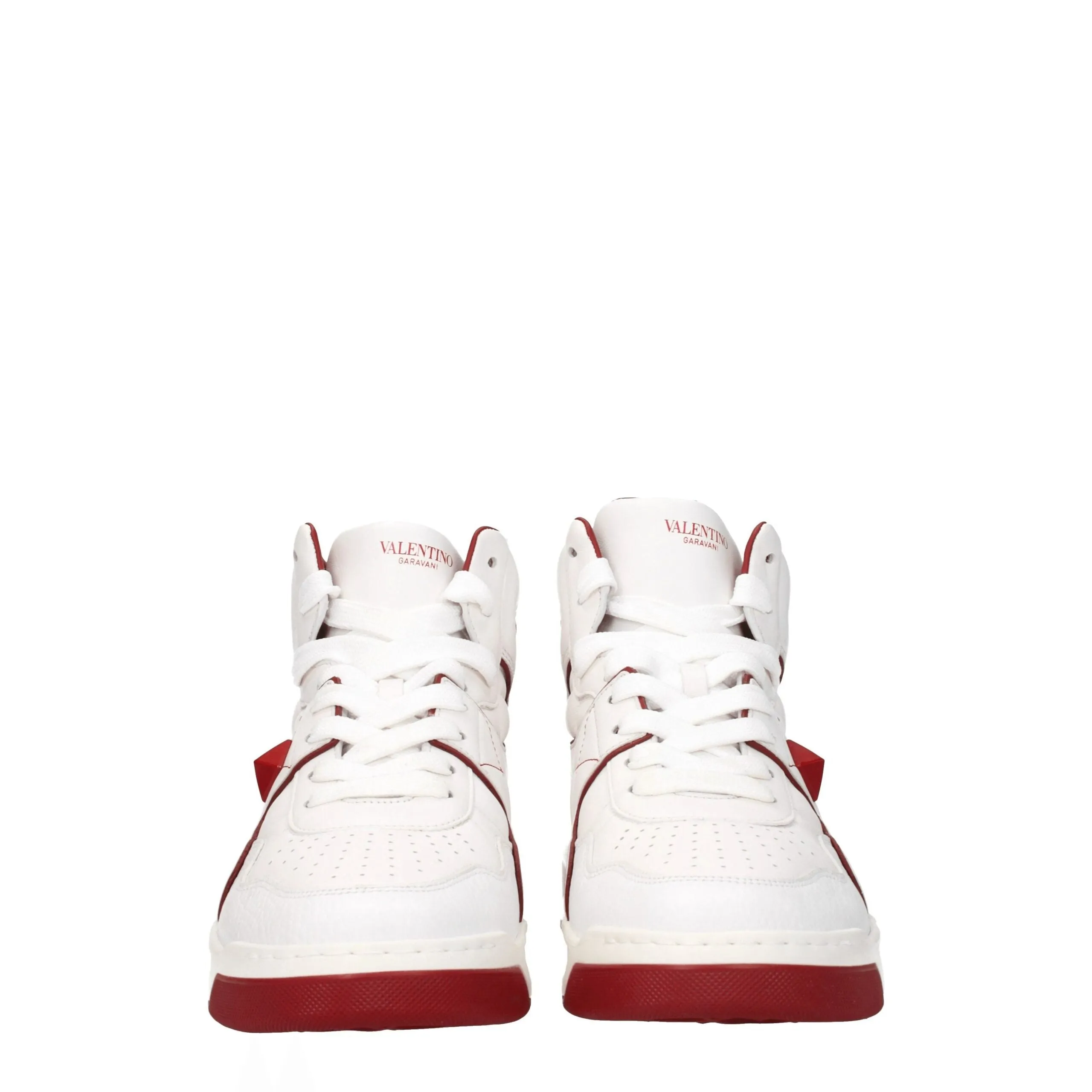 Valentino Garavani White Leather High Top Sneakers sold by Siebentaschen product image thumbnail 3