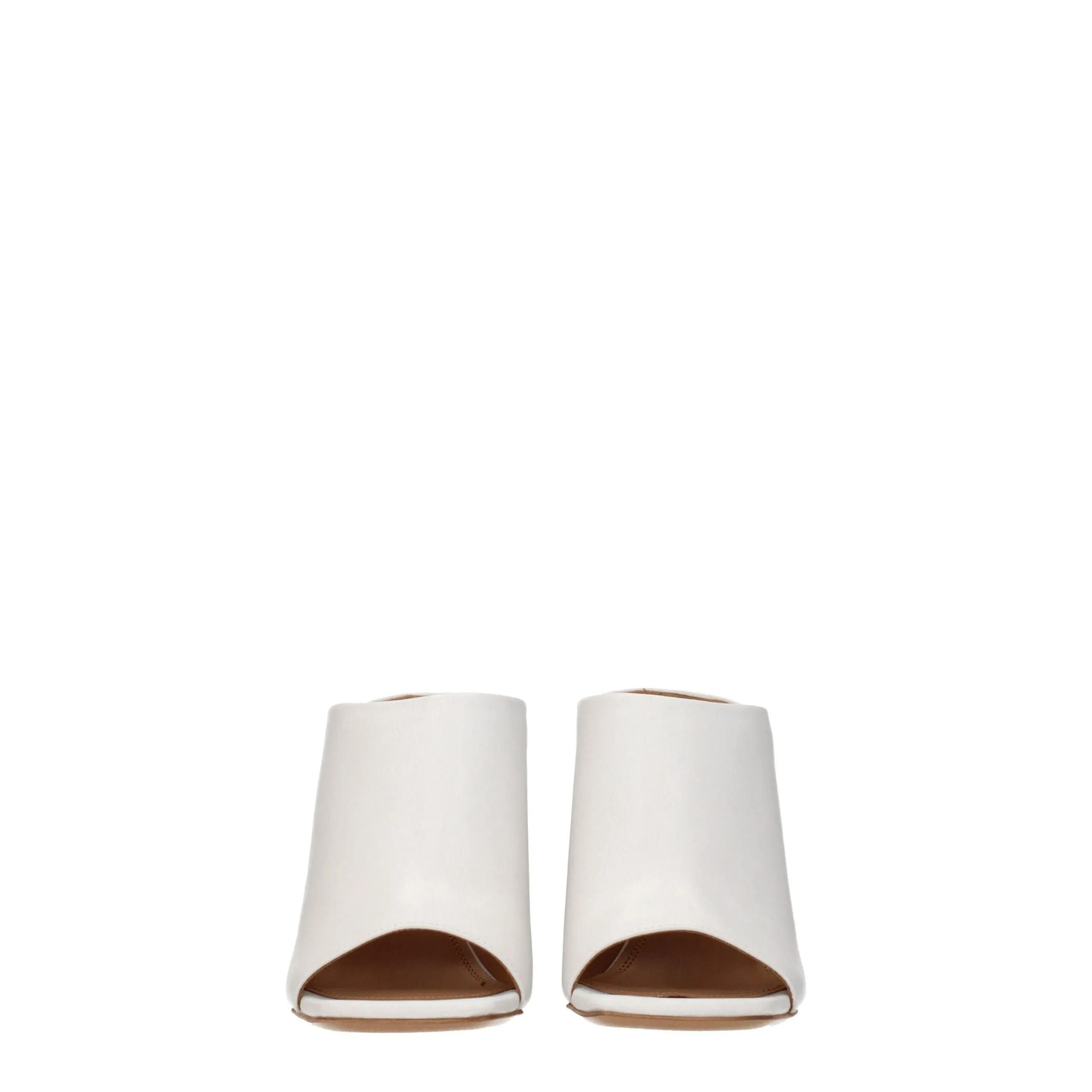 Off-White White Leather Platform Sandals sold by Siebentaschen product image thumbnail 3