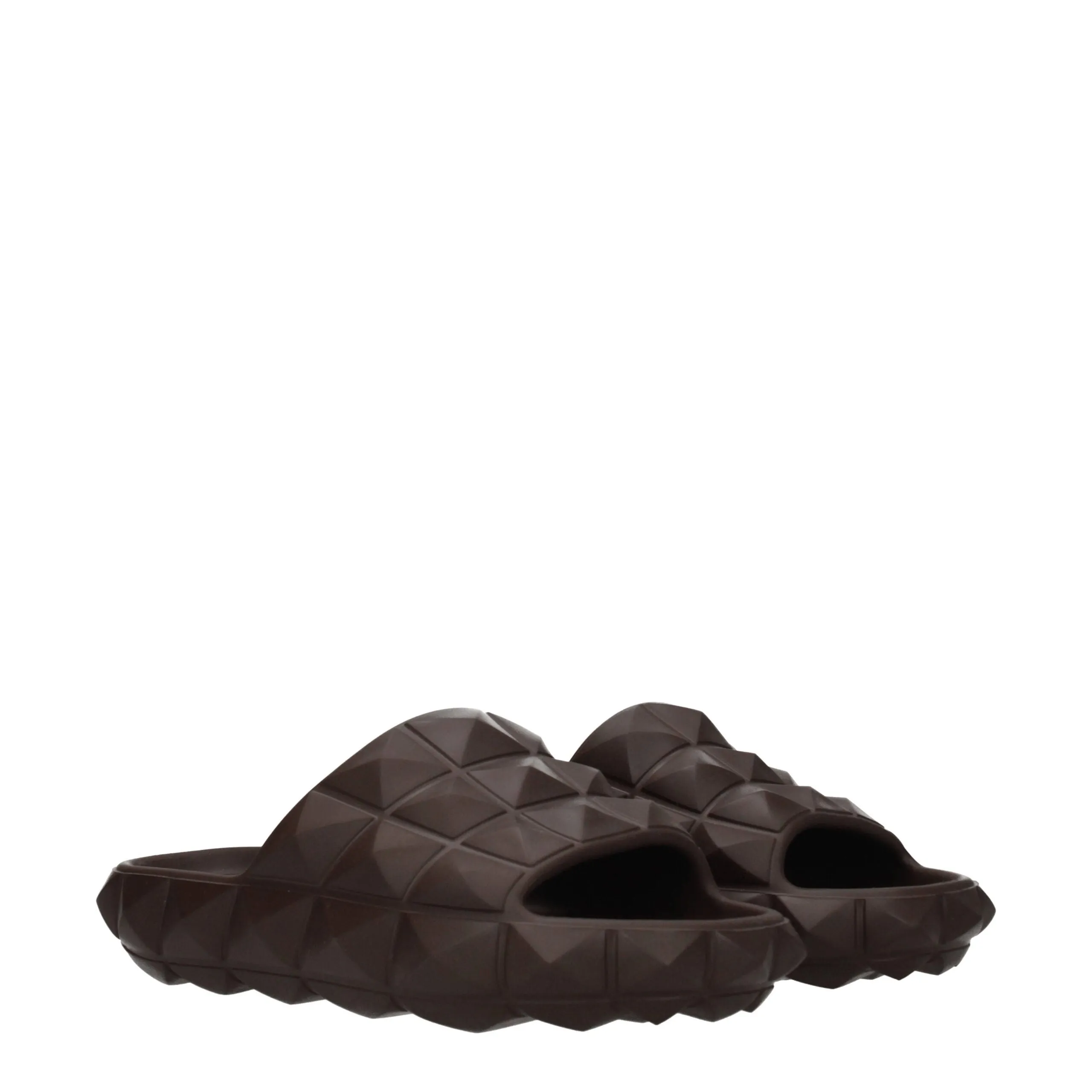 Valentino Garavani Brown Cotton Slippers sold by Siebentaschen product image thumbnail 2