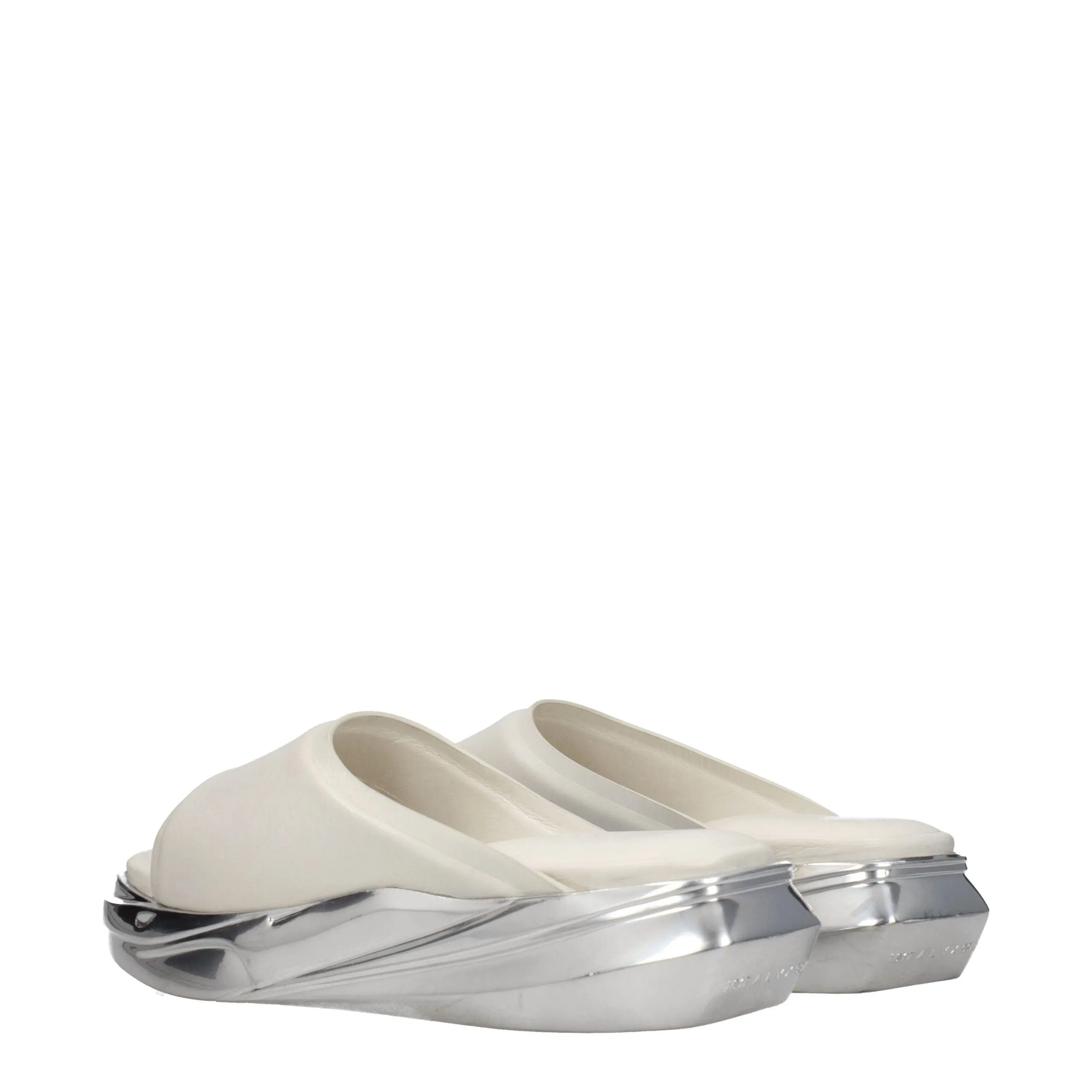 Alyx Gray Leather Slippers sold by Siebentaschen product image thumbnail 4