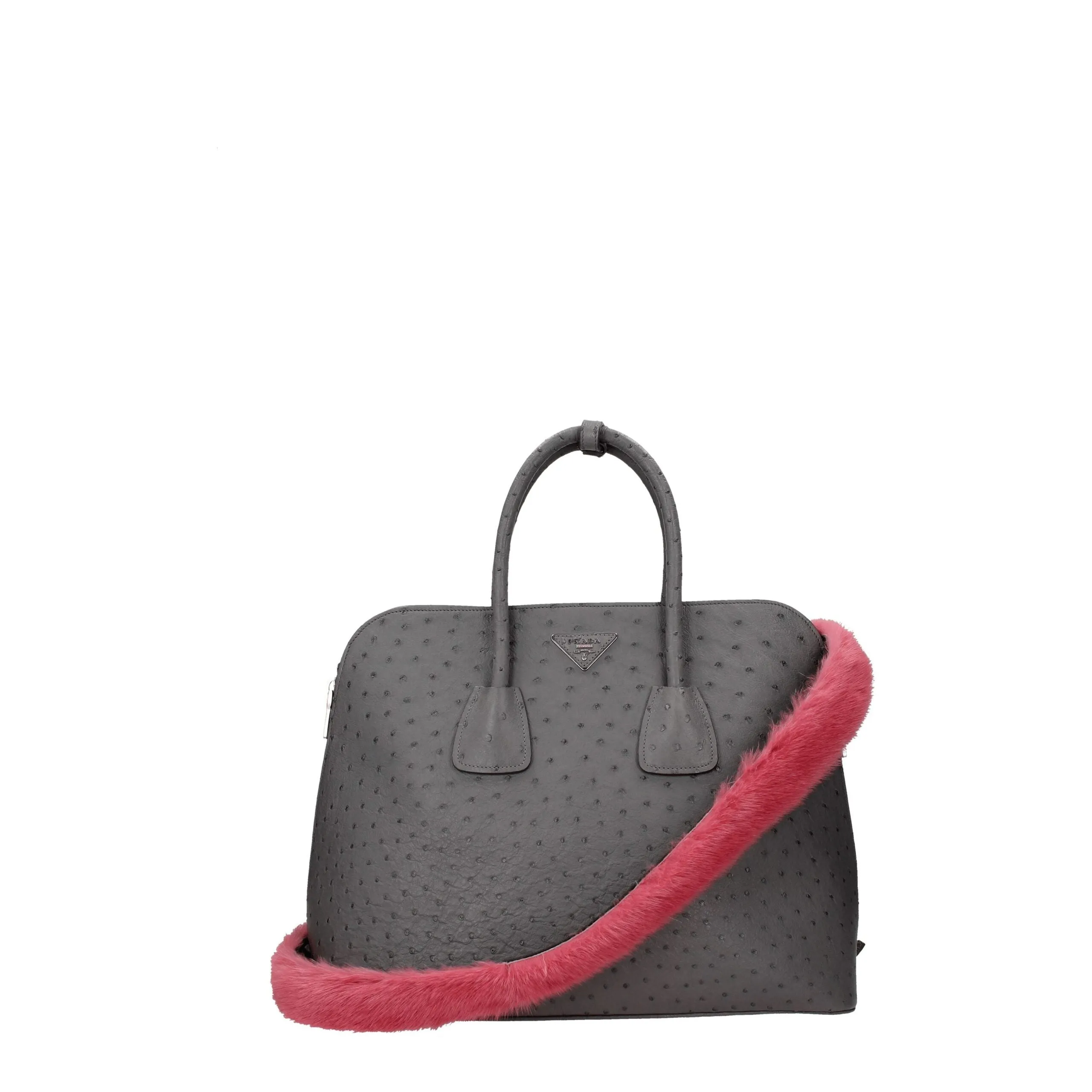 Prada Pink Fur Shoulder Bag sold by Siebentaschen product image thumbnail 2