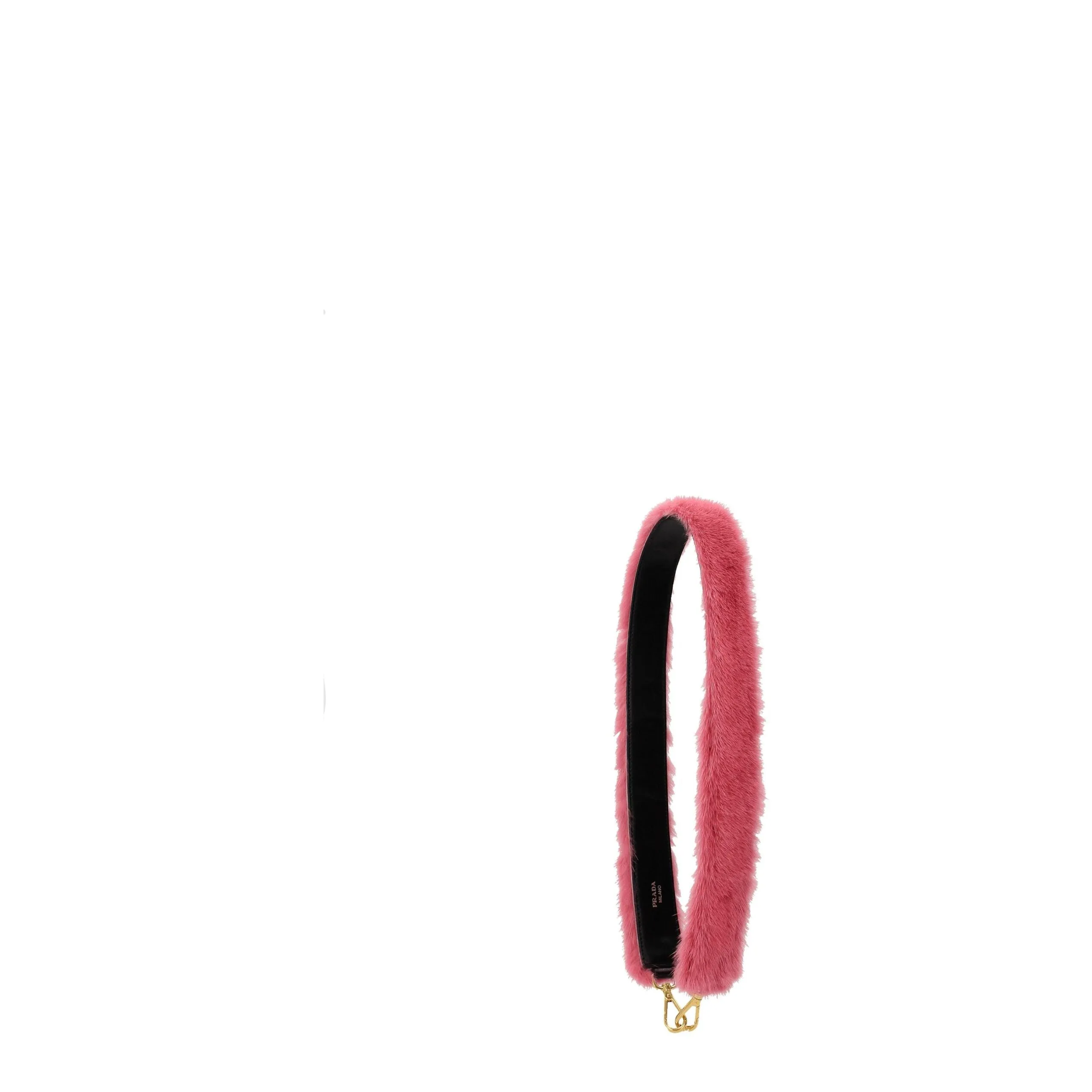 Prada Pink Fur Shoulder Bag sold by Siebentaschen