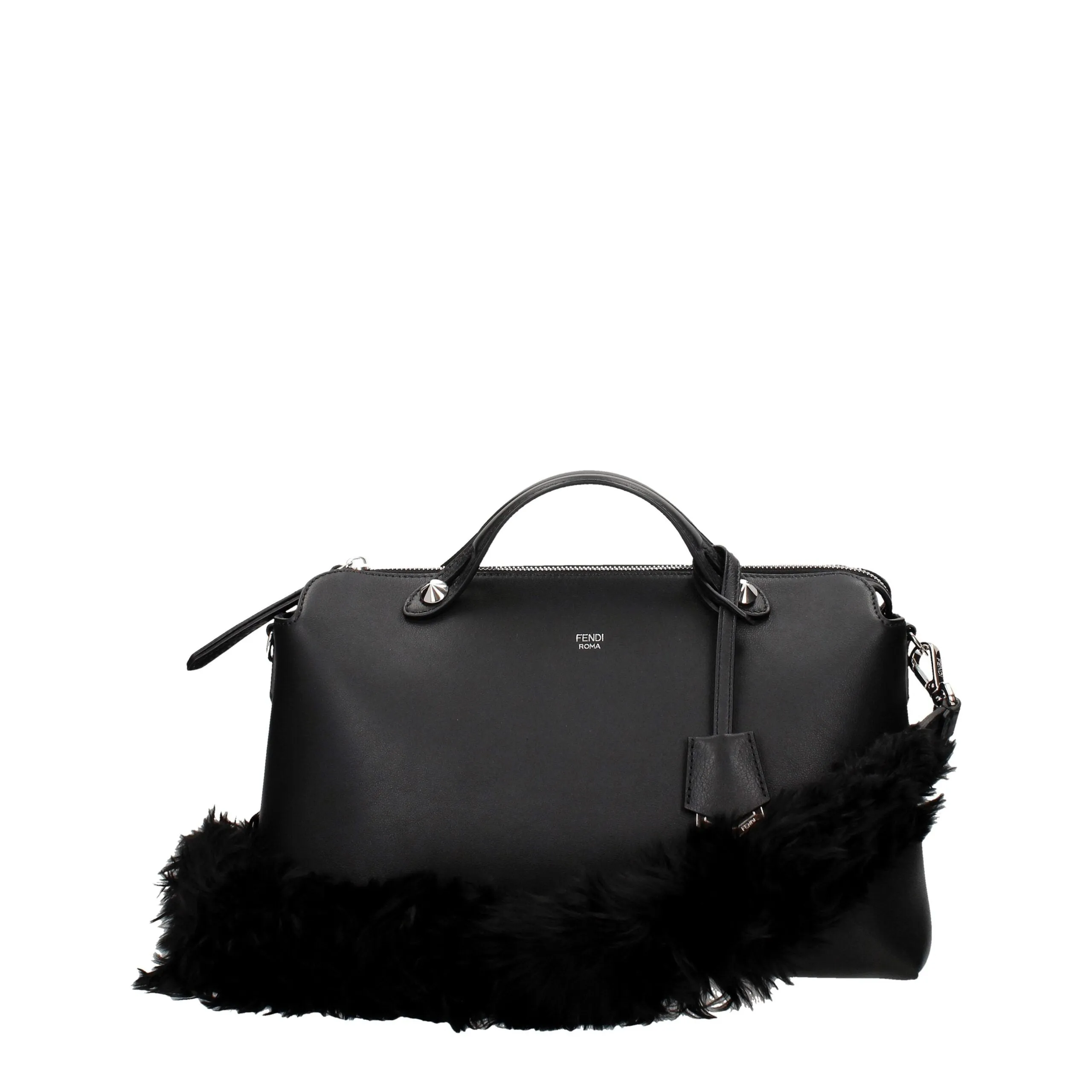 Fendi Black Leather Shoulder Bag sold by Siebentaschen product image thumbnail 2