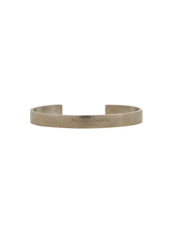 Maison Margiela RIGID LOGO BRACELET sold by Siebentaschen