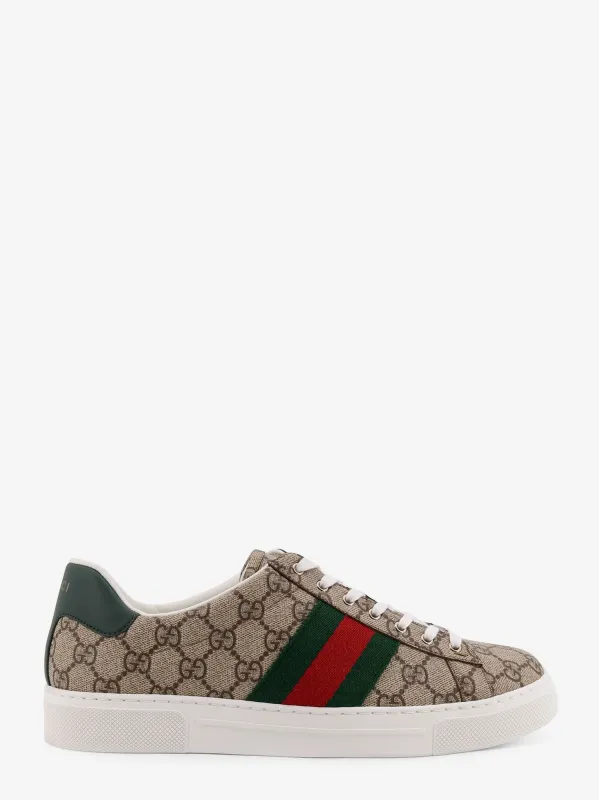 Gucci Ace Supreme GG fabric low-top sneakers sold by Siebentaschen