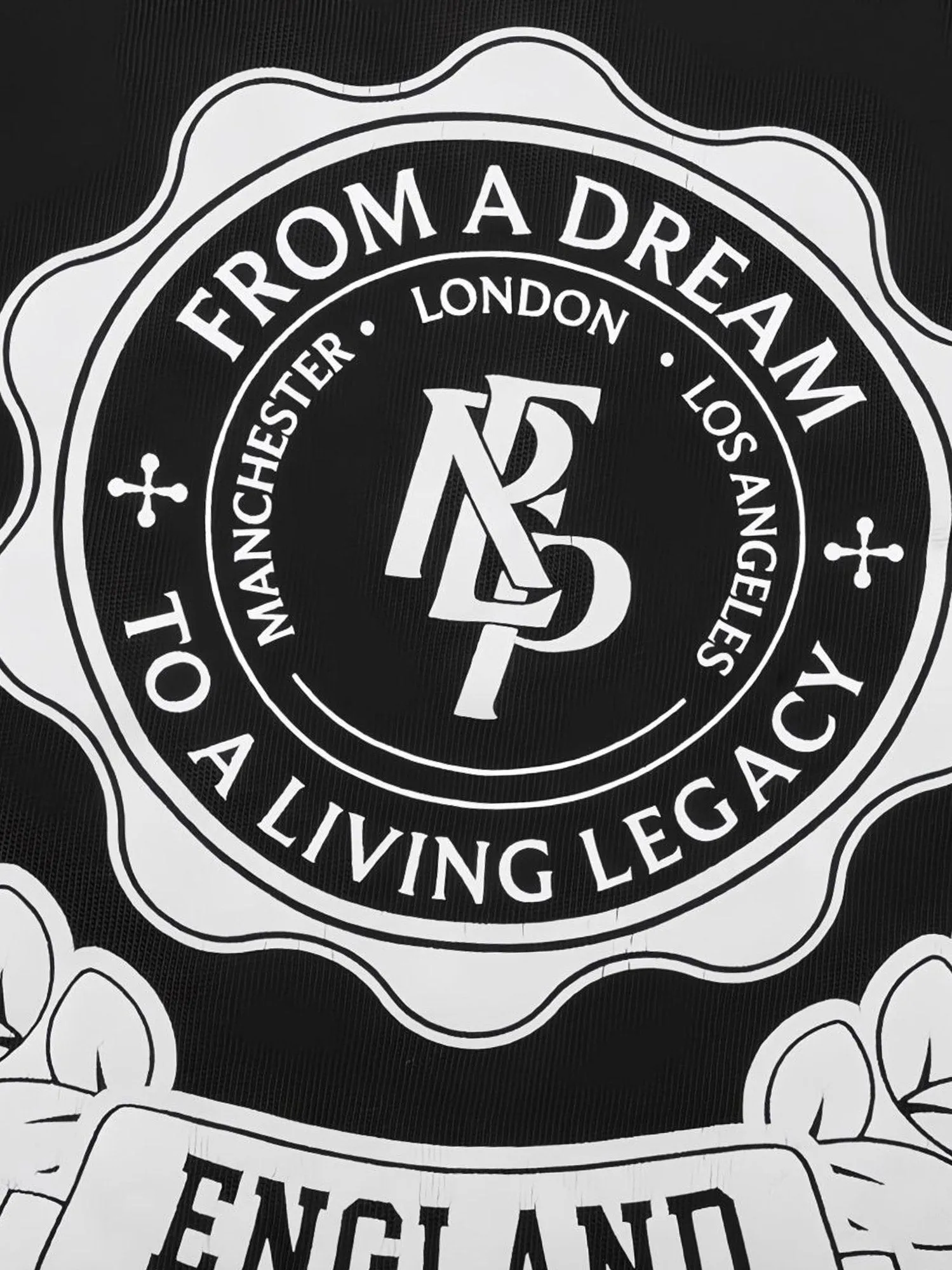 Represent Legacy Crest cotton T-shirt with distressed effect sold by Siebentaschen product image thumbnail 3