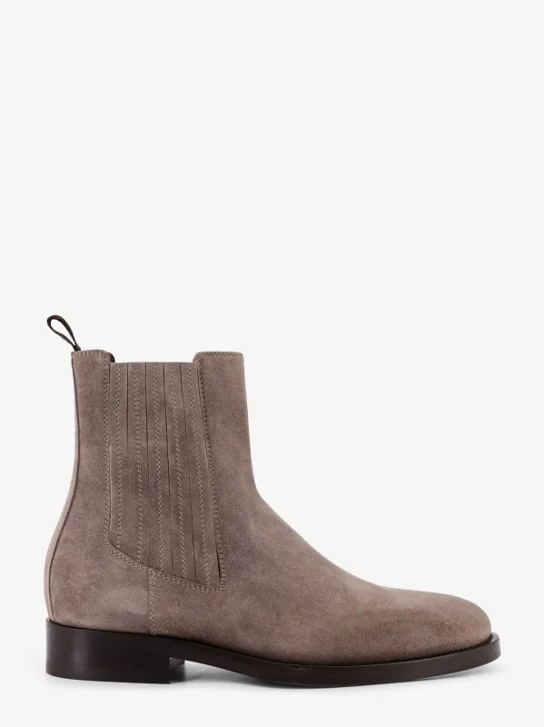 Brunello Cucinelli Chelsea Boot suede ankle boots sold by Siebentaschen