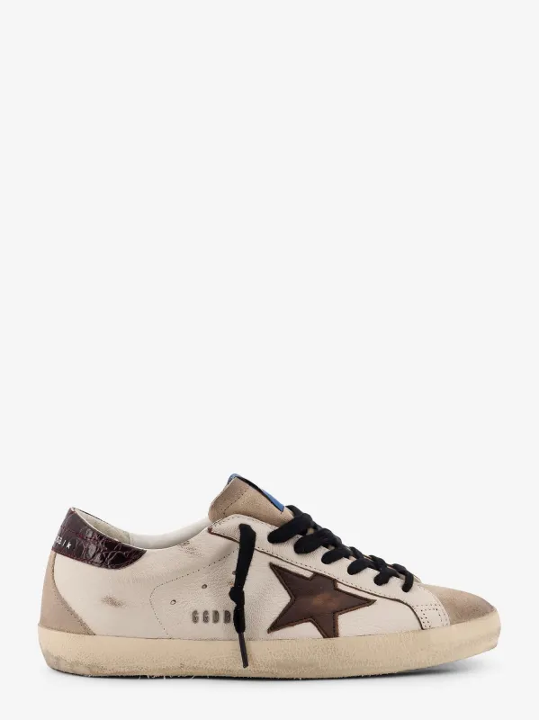 Golden Goose Deluxe Brand Super-star Classic with Spur leather low-top sneakers sold by Siebentaschen