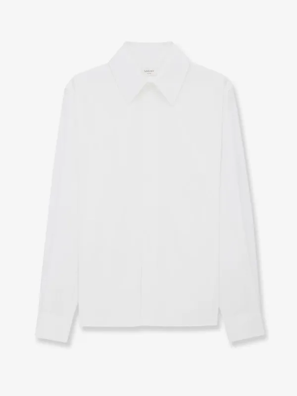 Saint Laurent Cotton Shirt sold by Siebentaschen