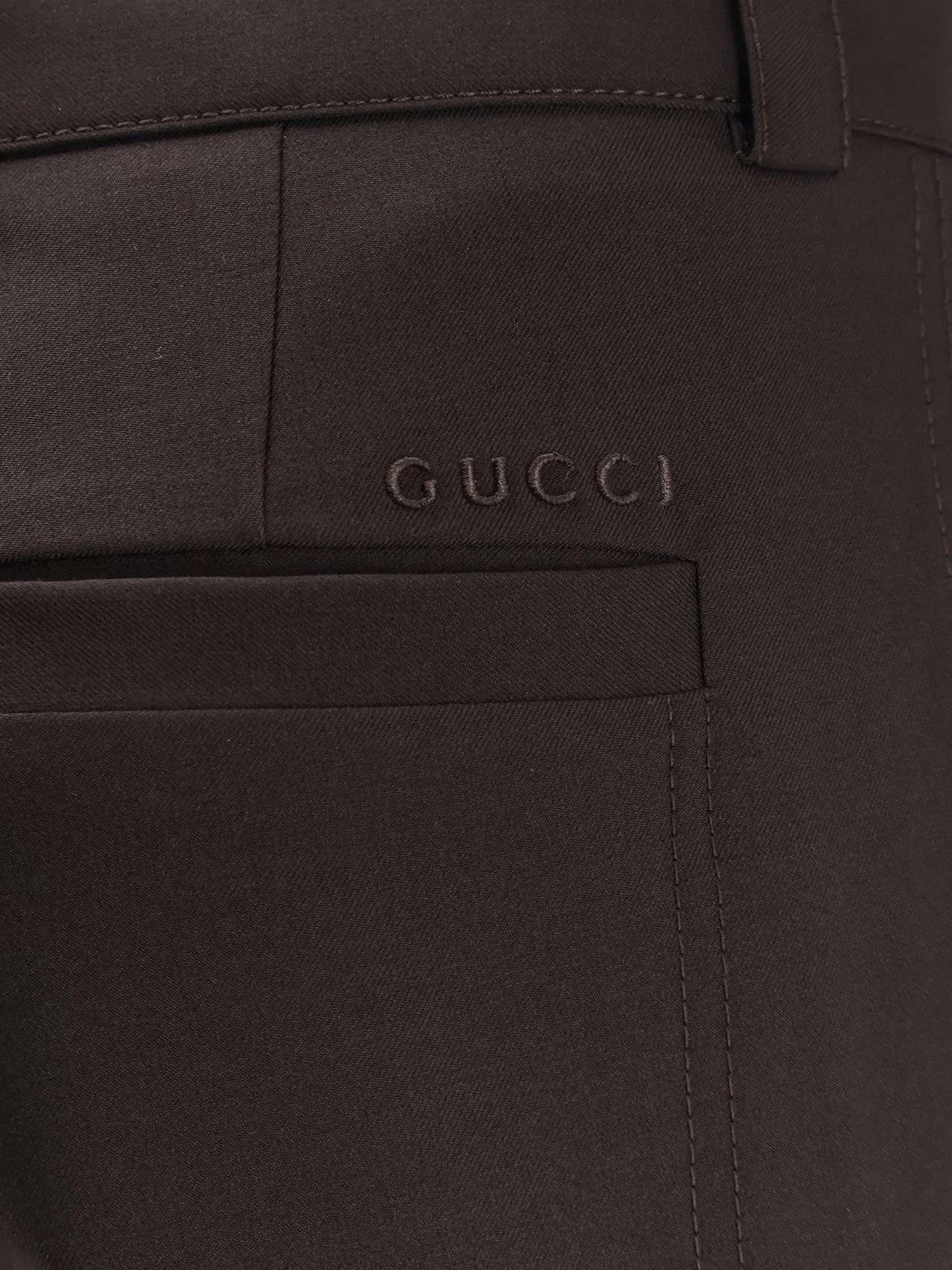 Gucci Gabardine wool trousers sold by Siebentaschen product image thumbnail 3