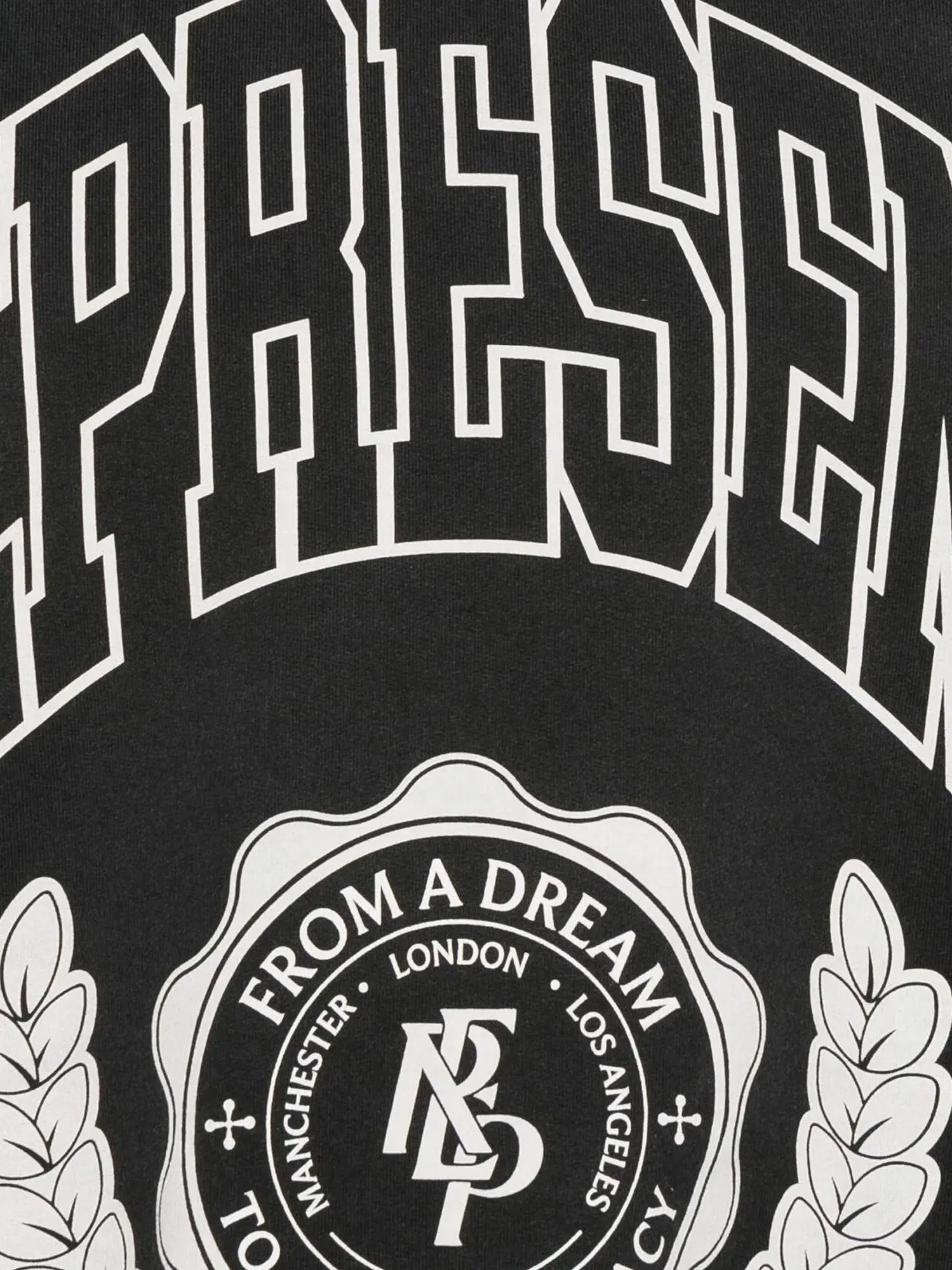 Represent Cotton hooded sweatshirt with distressed effect sold by Siebentaschen product image thumbnail 3