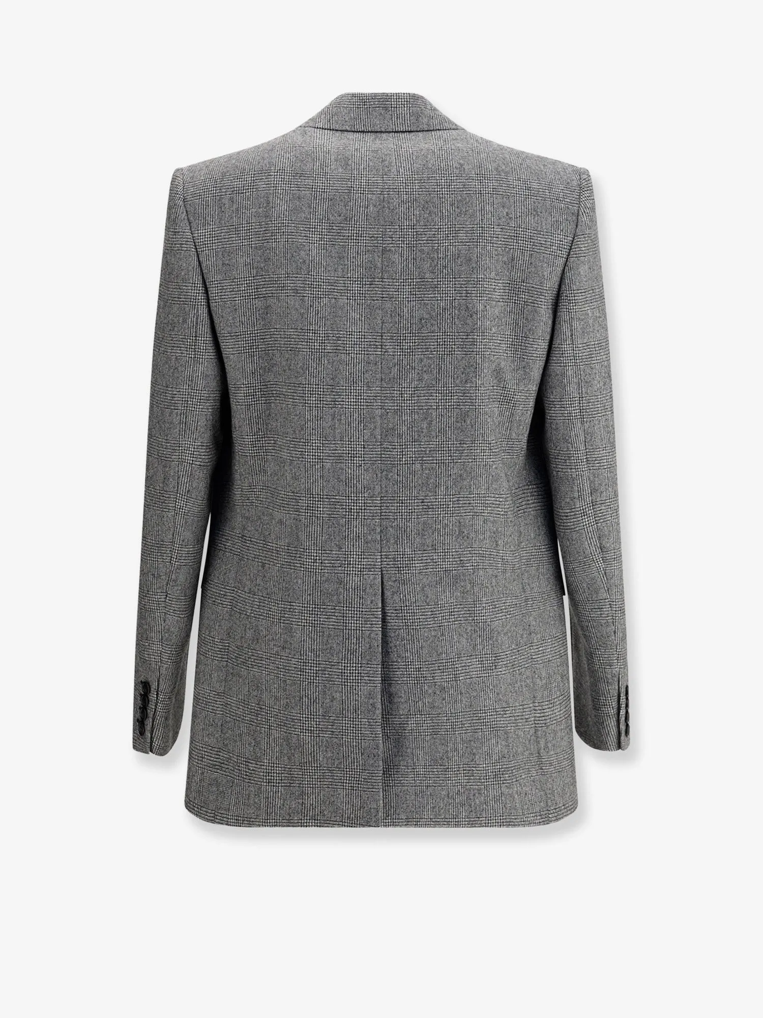 Saint Laurent Prince of Wales wool blazer sold by Siebentaschen product image thumbnail 2