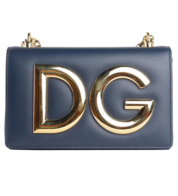 Dolce & Gabbana Crossbody Bags Blue Woman sold by Siebentaschen