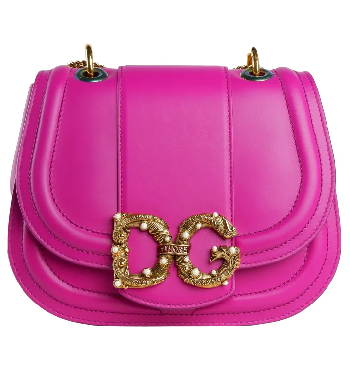 Dolce & Gabbana Crossbody Bags Fuchsia Woman sold by Siebentaschen