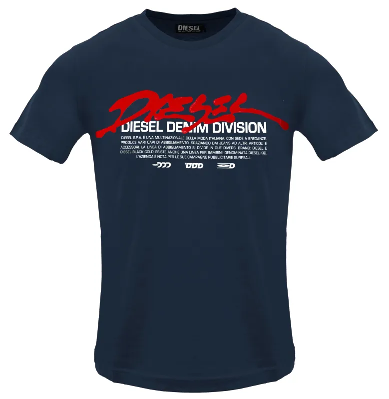 Diesel T-shirt & Top Blue Man sold by Siebentaschen