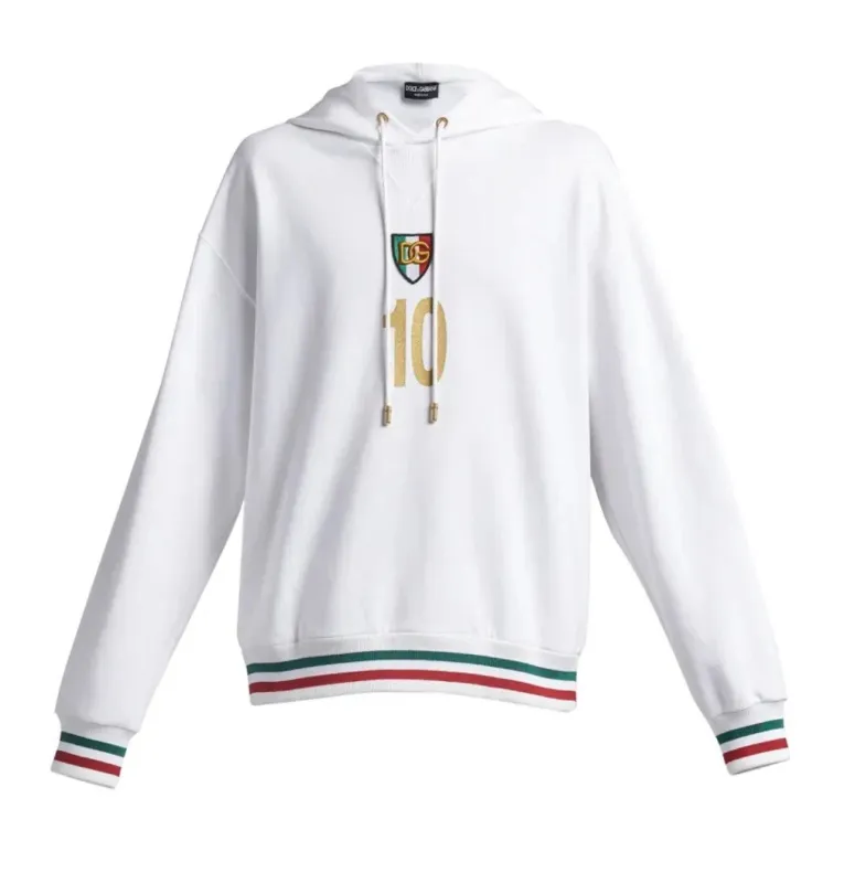 Dolce & Gabbana Sweatshirts White Man sold by Siebentaschen