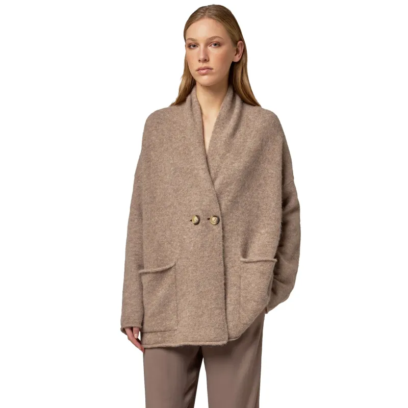 Alpha Studio Sweaters Beige Woman sold by Siebentaschen