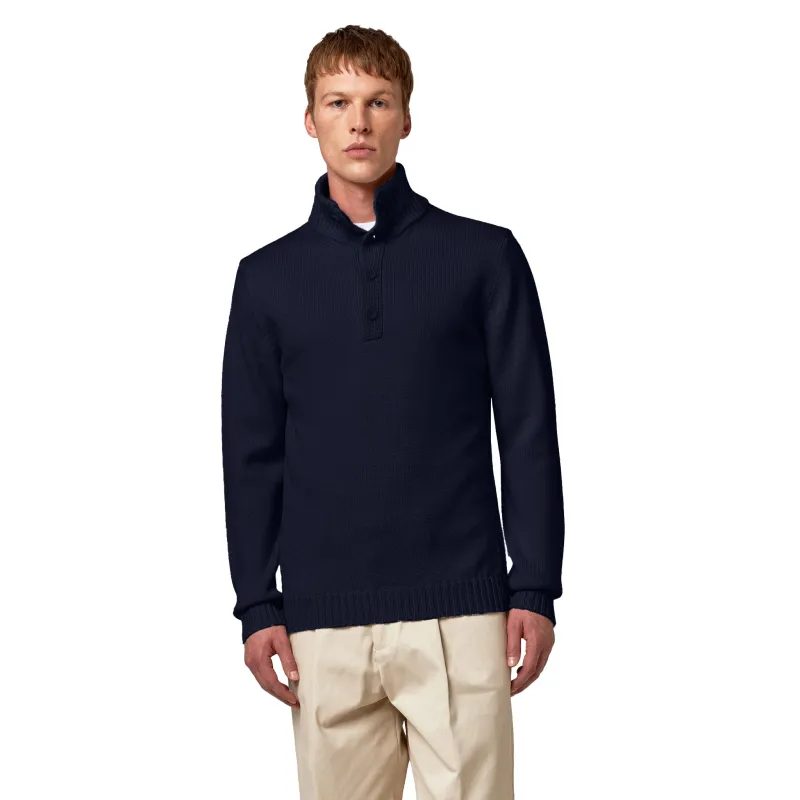 Alpha Studio Sweaters Blue Man sold by Siebentaschen