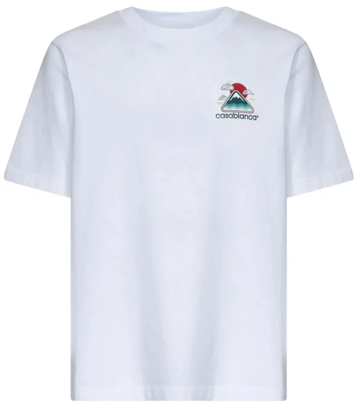 Casablanca T-shirt & Top White Man made by Casablanca