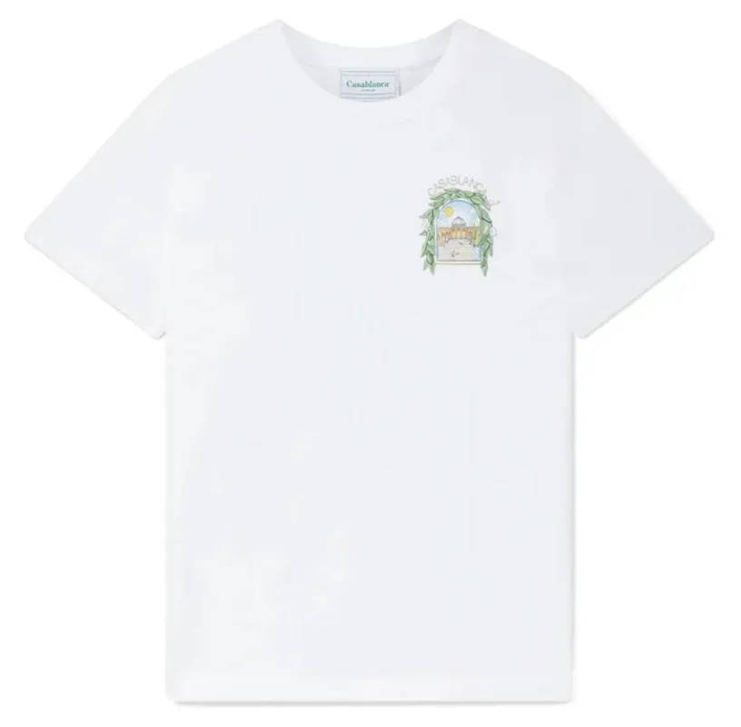 Casablanca T-shirt & Top White Man sold by Siebentaschen