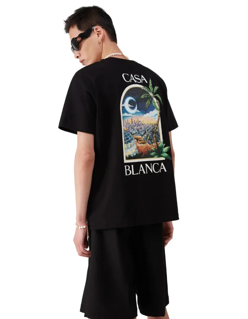 Casablanca T-shirt & Top Black Man sold by Siebentaschen product image thumbnail 4
