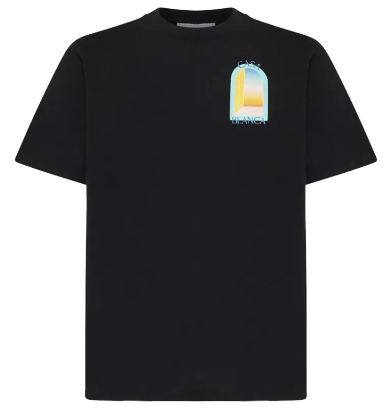 Casablanca T-shirt & Top Black Man sold by Siebentaschen