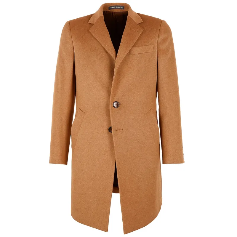 Loro Piana Fabric Coats Camel Man sold by Siebentaschen