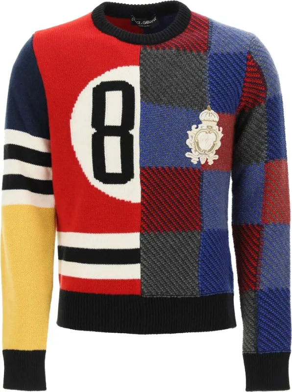 Dolce & Gabbana Sweaters Multicolor Man sold by Siebentaschen