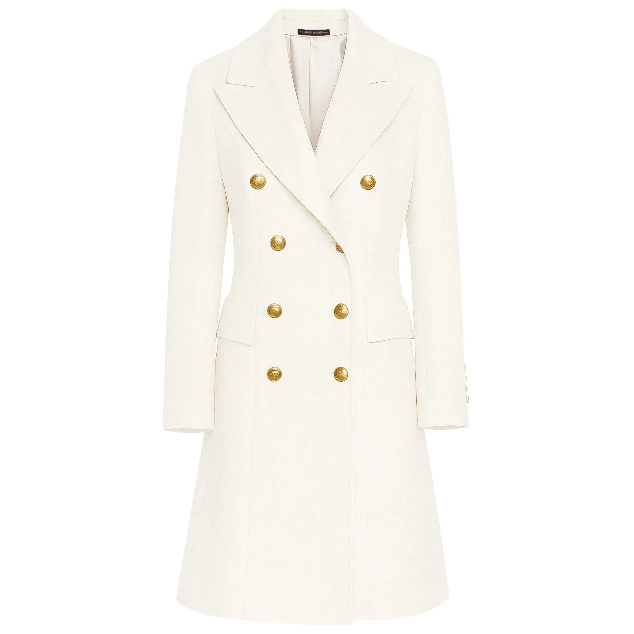 Loro Piana Fabric Coats White Woman sold by Siebentaschen