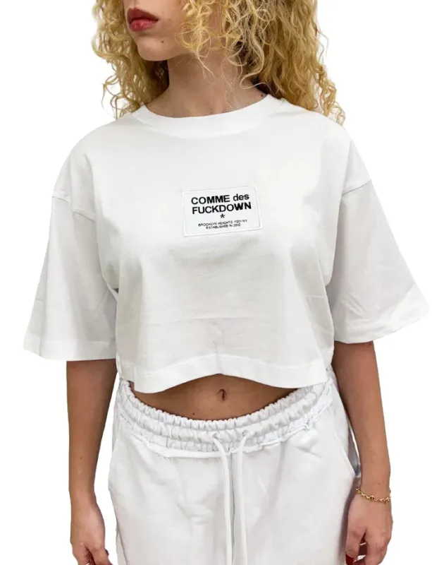 Comme Des Fuckdown T-shirt & Top White Woman sold by Siebentaschen