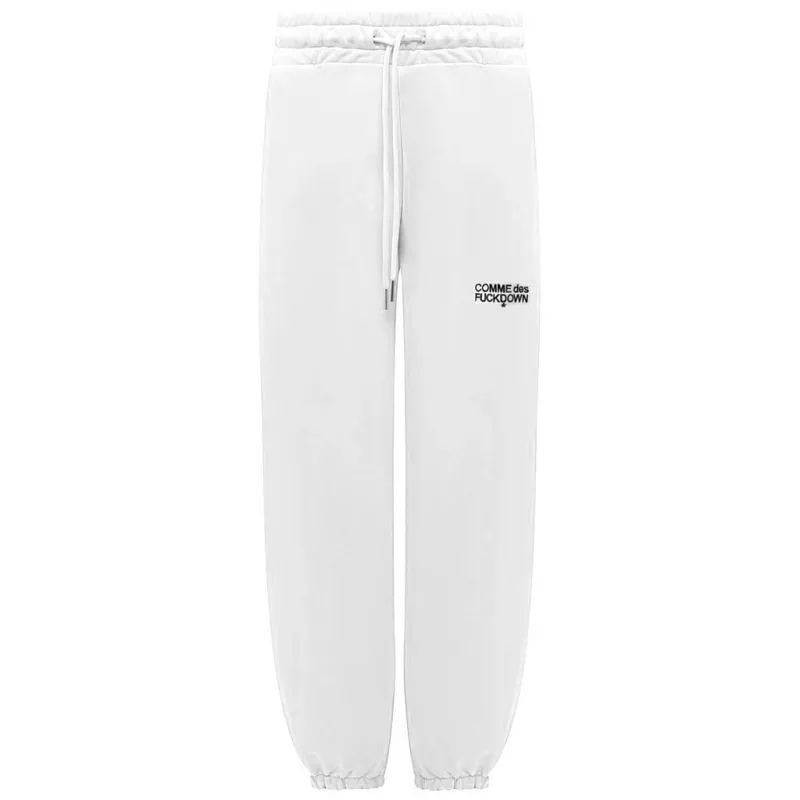 Comme Des Fuckdown Trousers White Woman sold by Siebentaschen