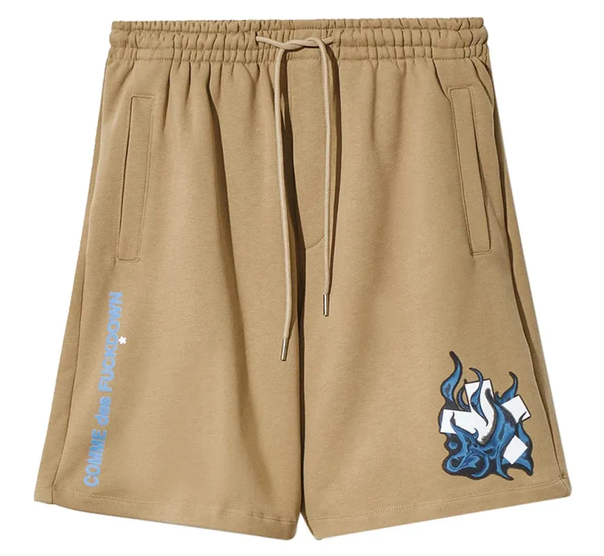 Comme Des Fuckdown shorts Brown Man sold by Siebentaschen
