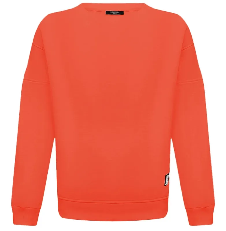 Balmain Sweatshirts Orange Man sold by Siebentaschen
