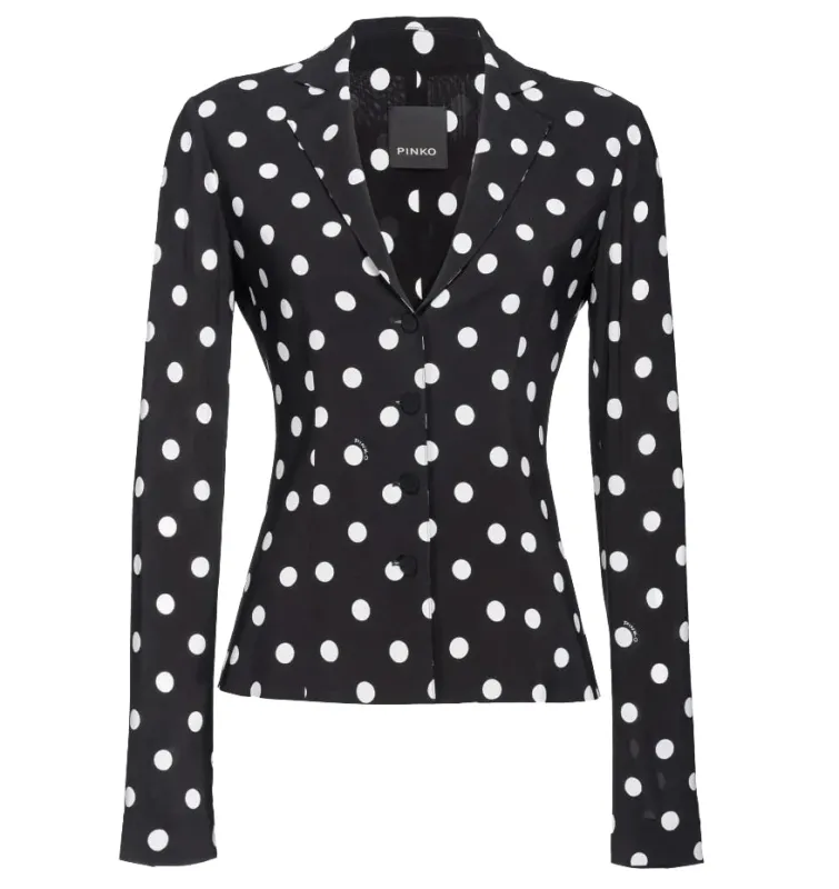 Pinko Formal Jacket Black Woman sold by Siebentaschen
