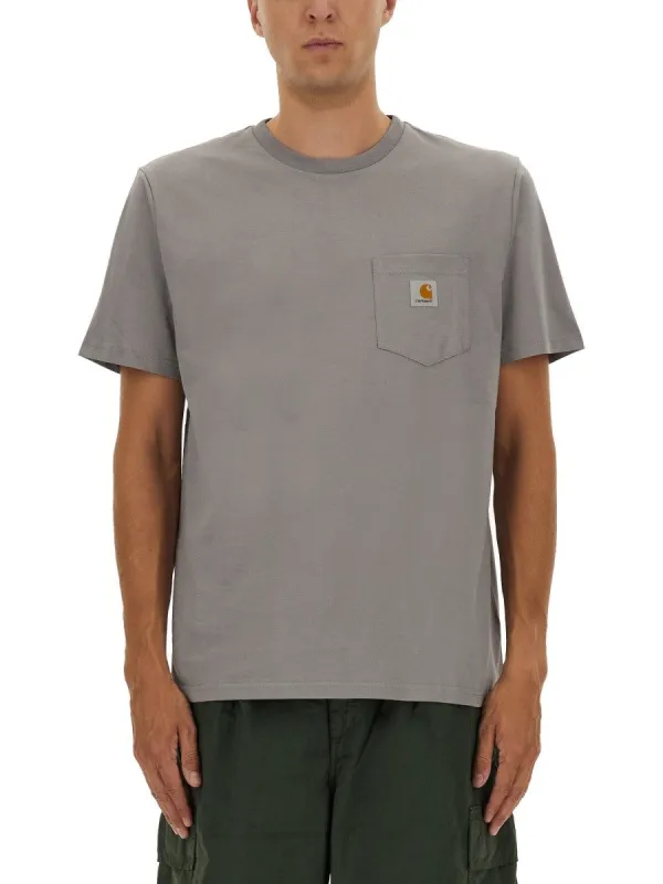 Carhartt Wip T-SHIRT WITH POCKET sold by Siebentaschen