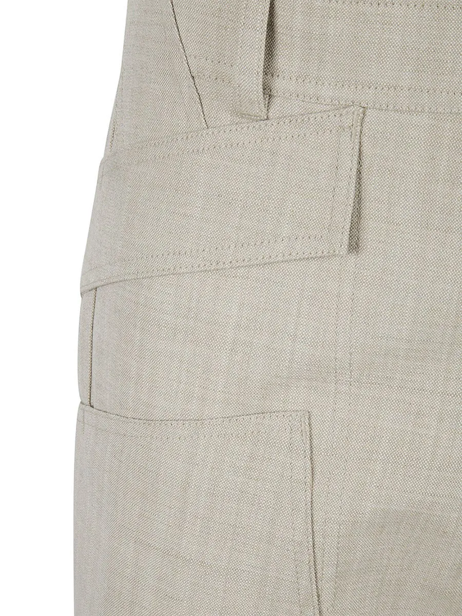 Burberry GRAIN DE POUDRE WOOL BERMUDA SHORTS sold by Siebentaschen product image thumbnail 3