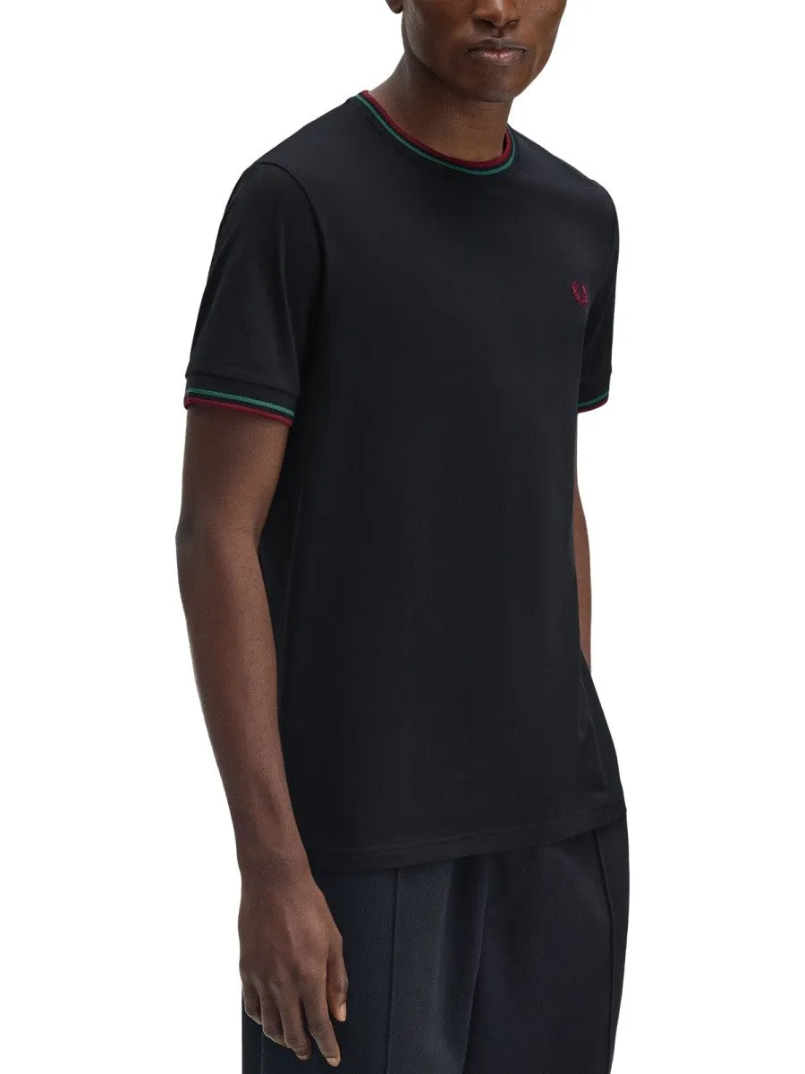 FRED PERRY DOUBLE STRIPE T-SHIRT sold by Siebentaschen product image thumbnail 2