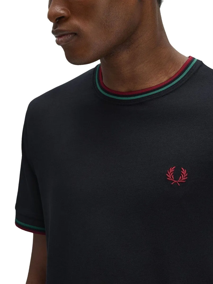 FRED PERRY DOUBLE STRIPE T-SHIRT sold by Siebentaschen product image thumbnail 3