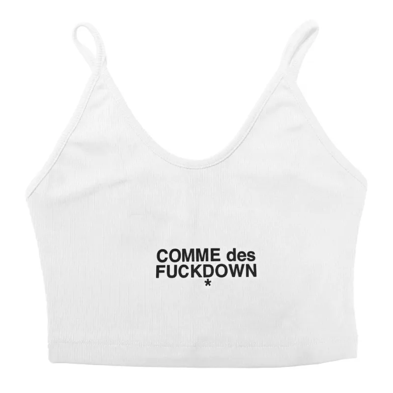 Comme Des Fuckdown T-shirt & Top White Woman sold by Siebentaschen