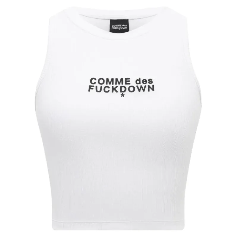 Comme Des Fuckdown T-shirt & Top White Woman sold by Siebentaschen