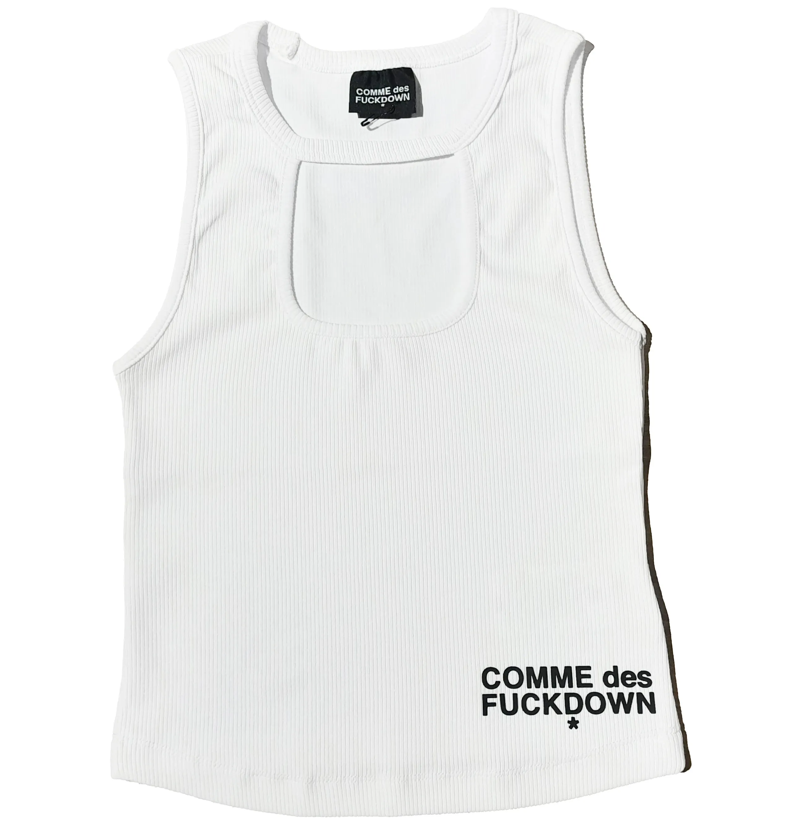 Comme Des Fuckdown T-shirt & Top White Woman sold by Siebentaschen