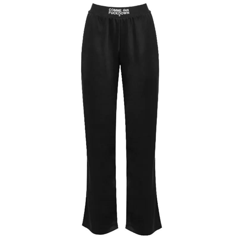 Comme Des Fuckdown Trousers Black Woman sold by Siebentaschen