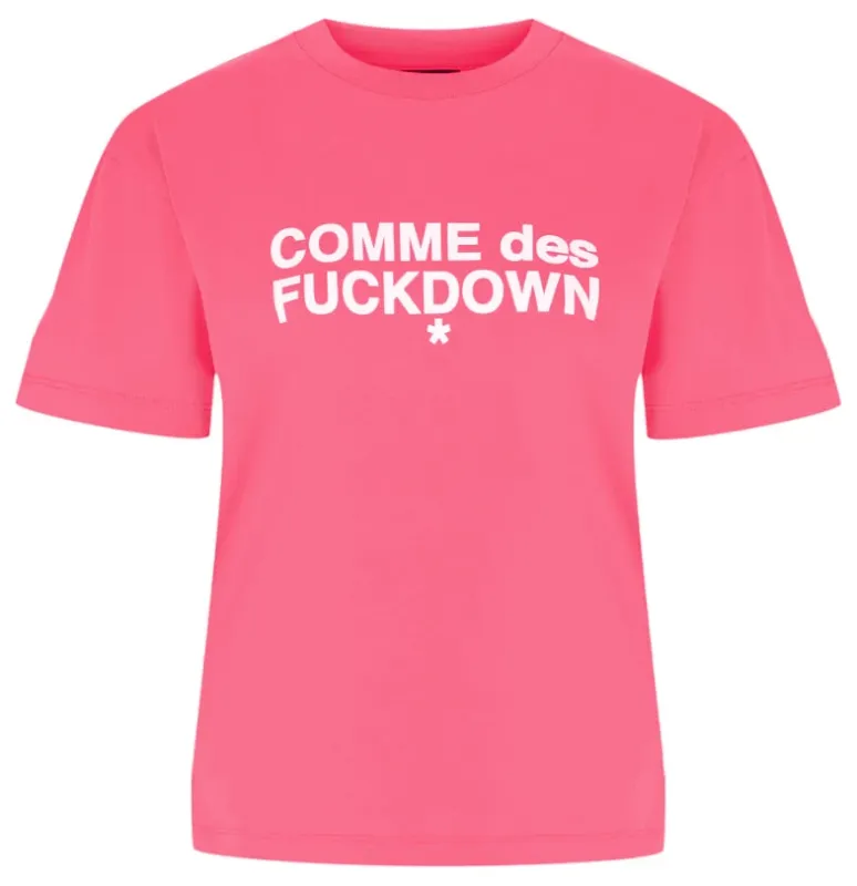 Comme Des Fuckdown T-shirt & Top Pink Woman sold by Siebentaschen