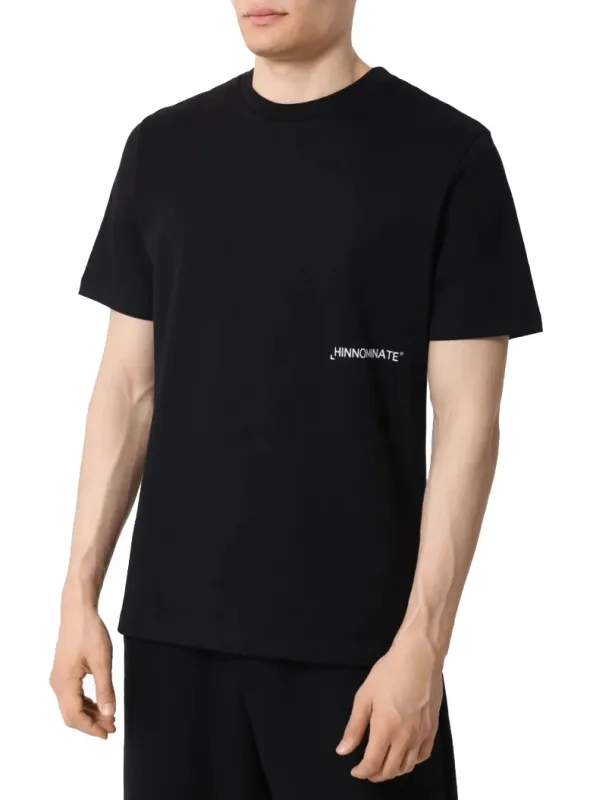 Hinnominate T-shirt & Top Black Man made by Siebentaschen