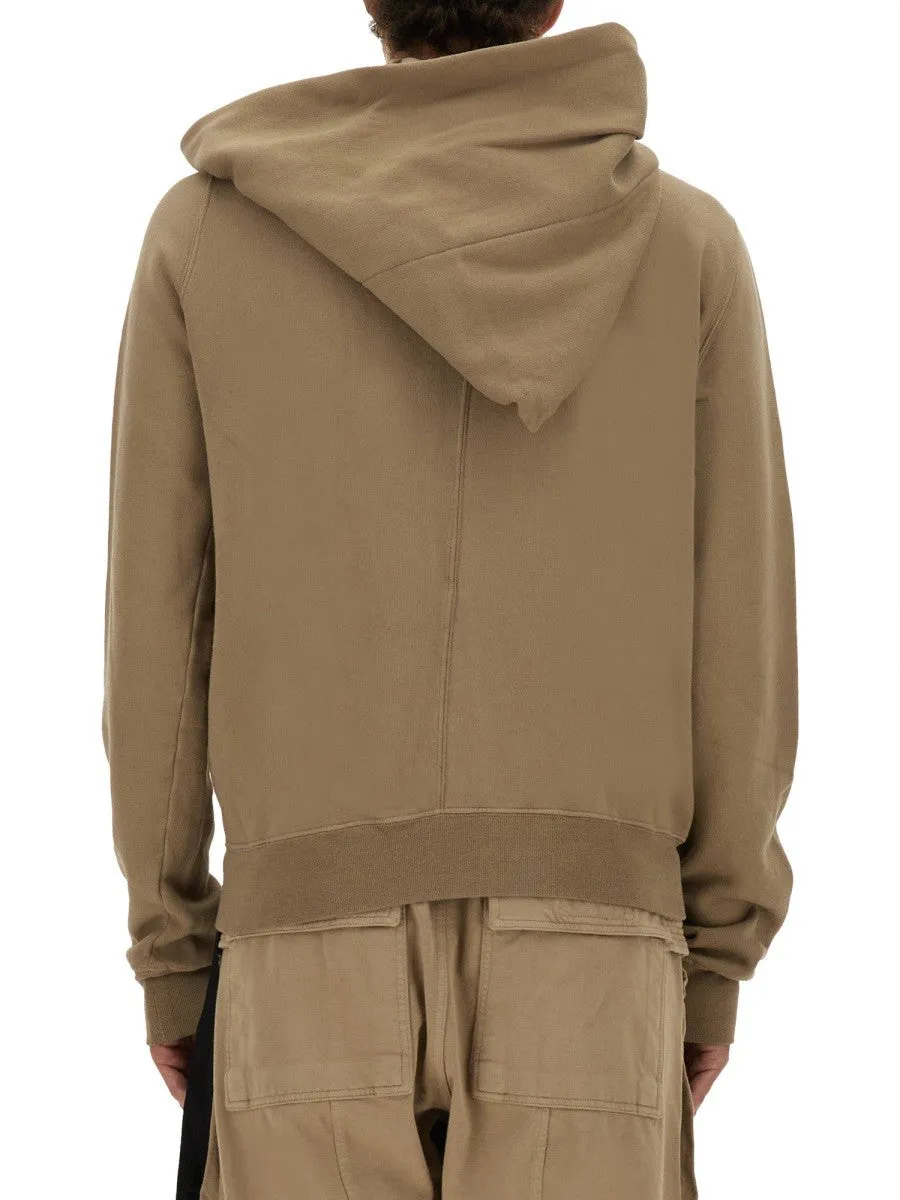 RICK OWENS DRKSHDW ASYMMETRICAL ZIPPER SWEATSHIRT sold by Siebentaschen product image thumbnail 3