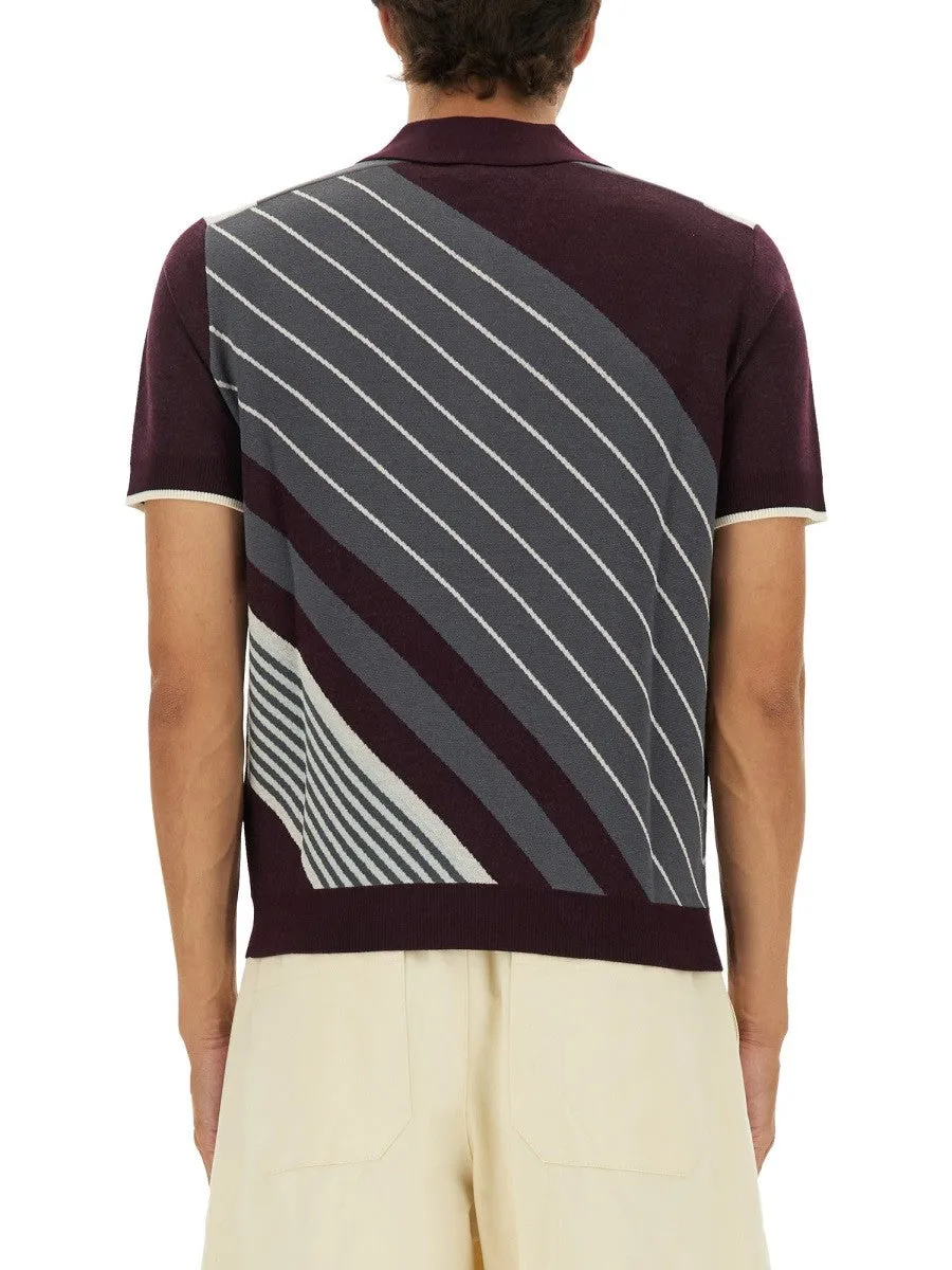 CASABLANCA "DIAGONAL" TENNIS POLO SHIRT sold by Siebentaschen product image thumbnail 3