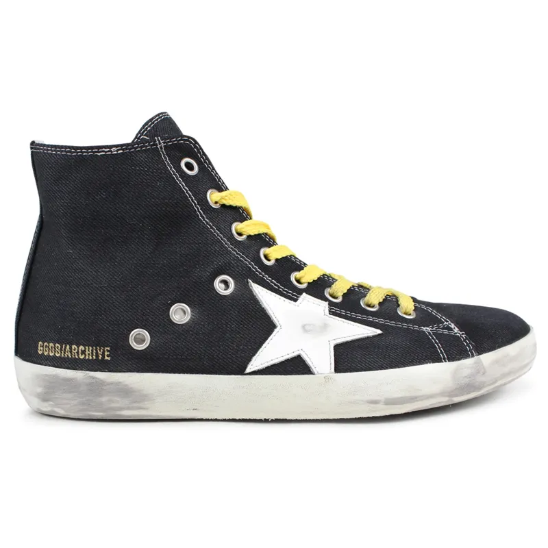 Golden Goose Sneakers Black Man made by Golden Goose