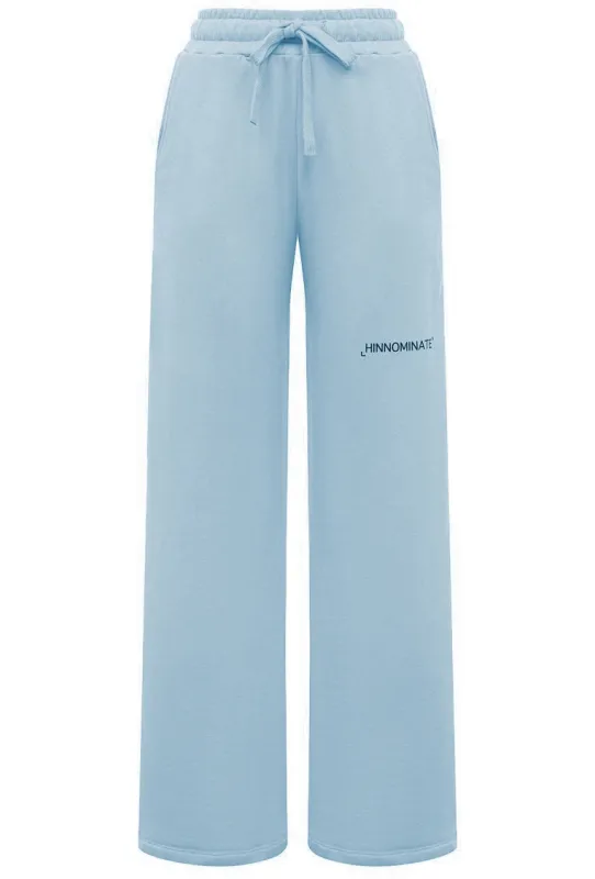 Hinnominate Trousers Light Blue Woman sold by Siebentaschen