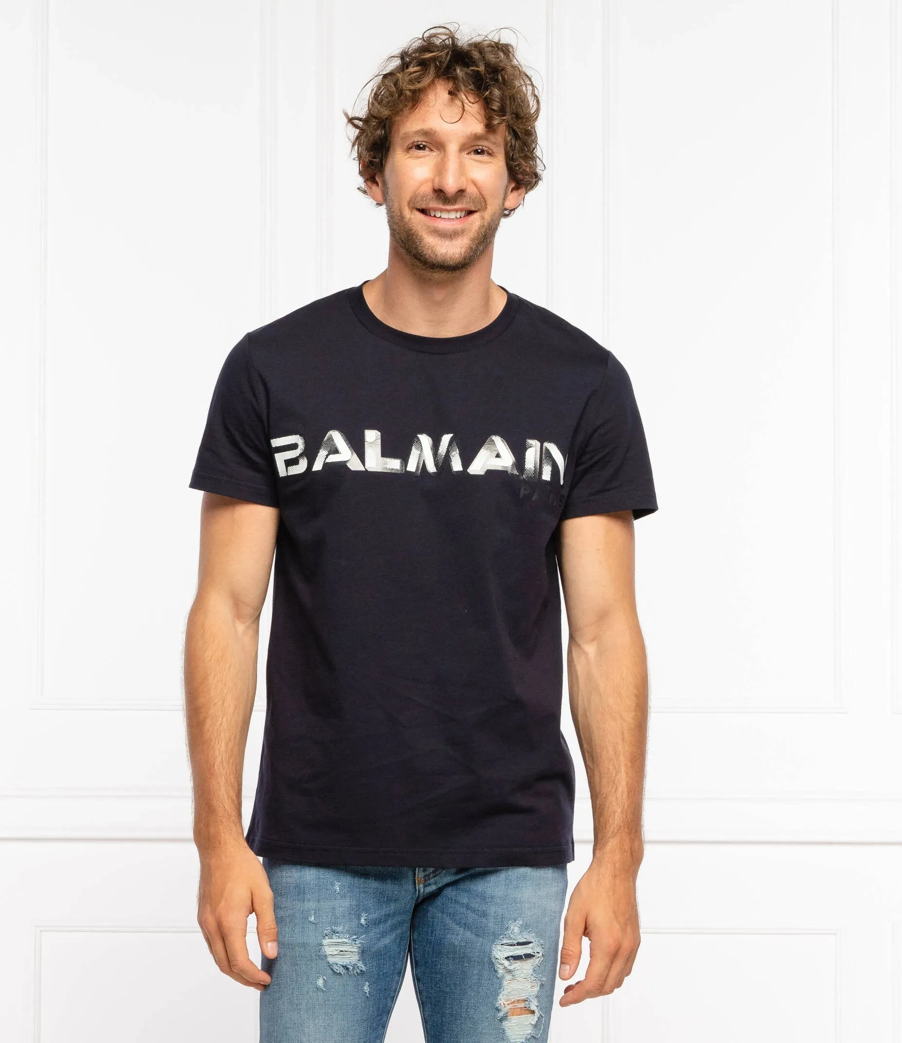 Balmain T-shirt & Top Blue Man sold by Siebentaschen product image thumbnail 4
